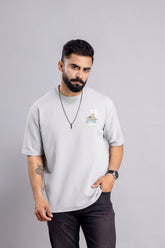 Oversized T-Shirt : Chest And Back Print