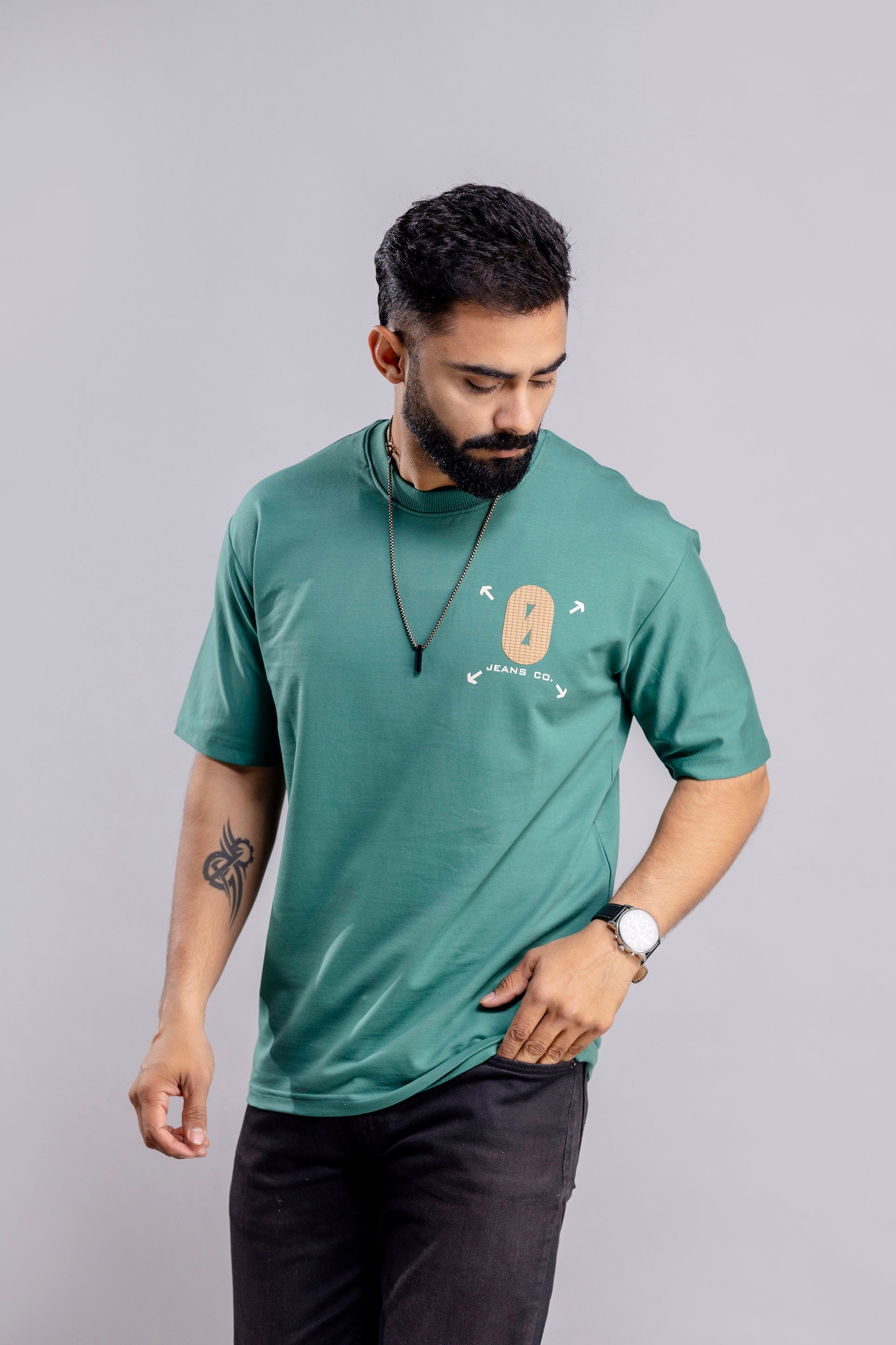 Oversized T-Shirts: Numeric Design
