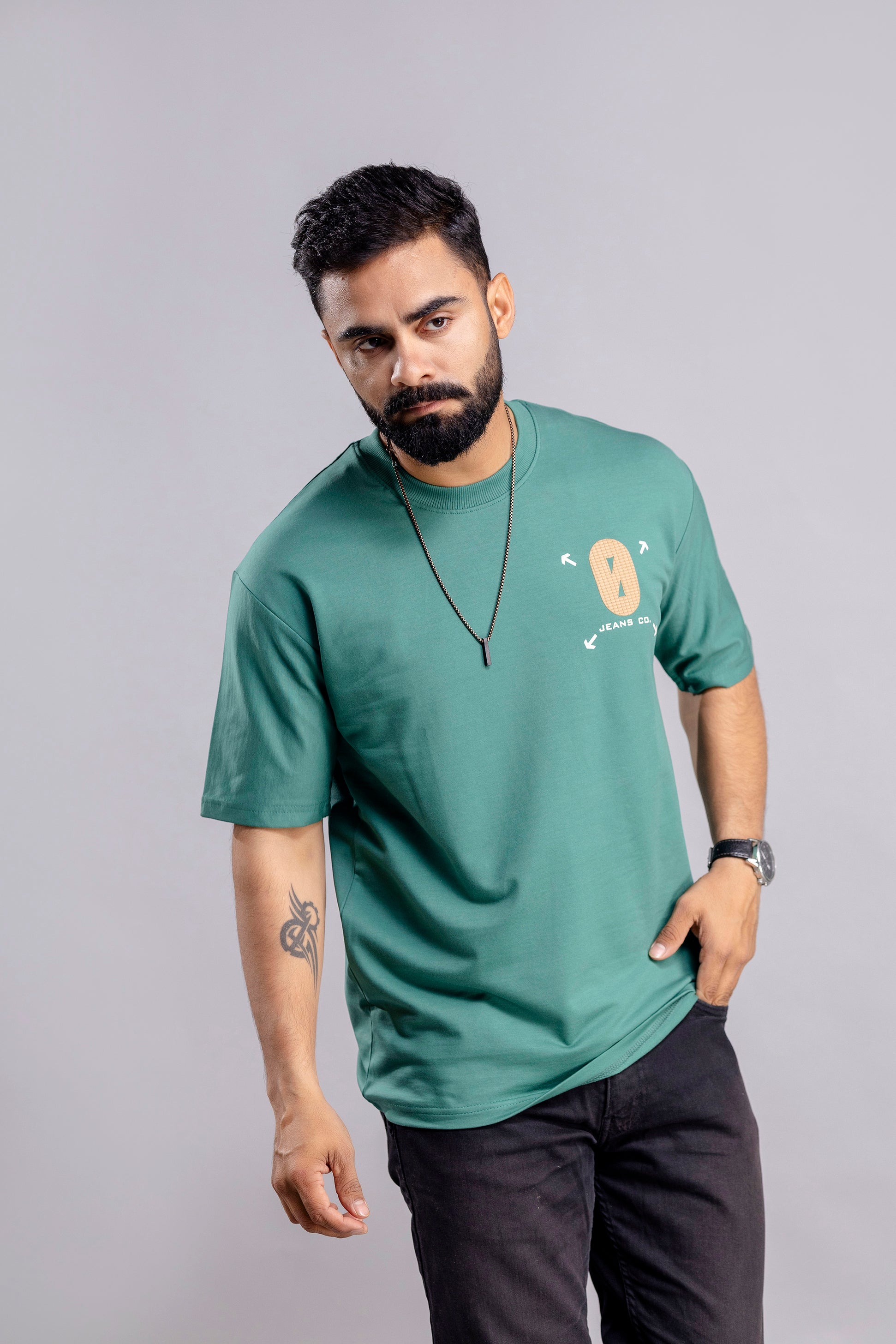 Oversized T-Shirts: Numeric Design