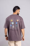 Oversized T-Shirts : Chest And Back Print