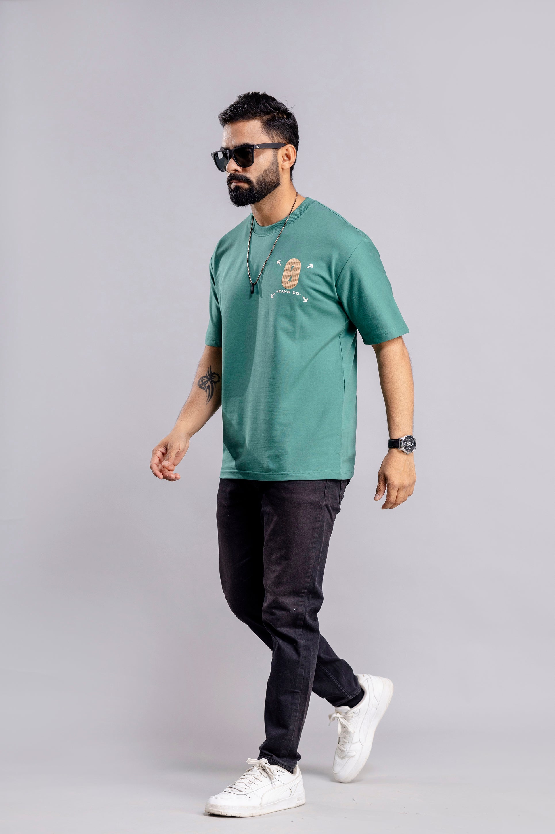 Oversized T-Shirts: Numeric Design