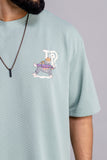 Oversized T-Shirt : Chest And Back Art Print