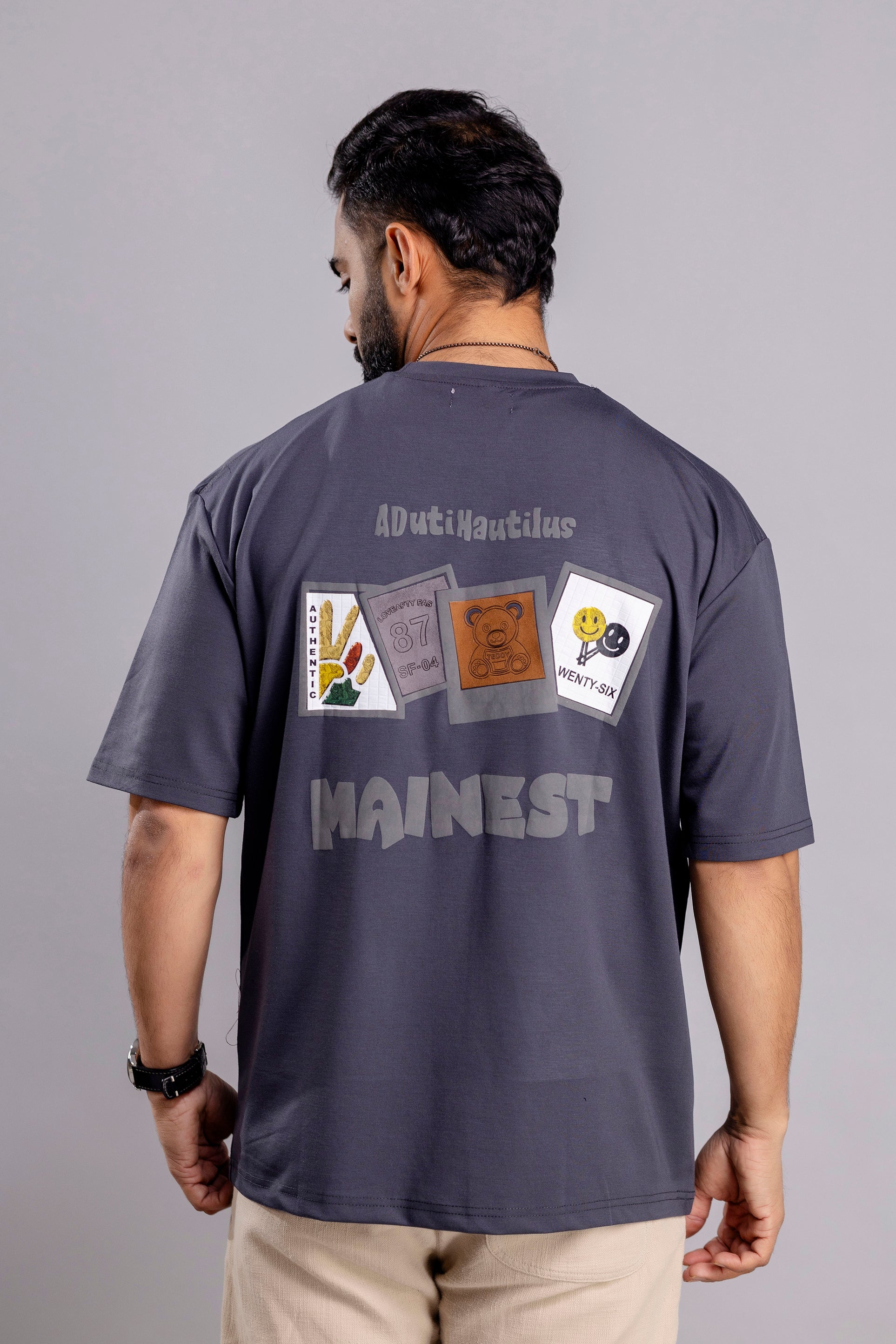 Oversized T-Shirts : Teddy Bear Print