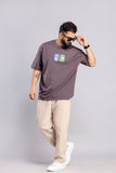 Oversized T-Shirts : Chest And Back Print