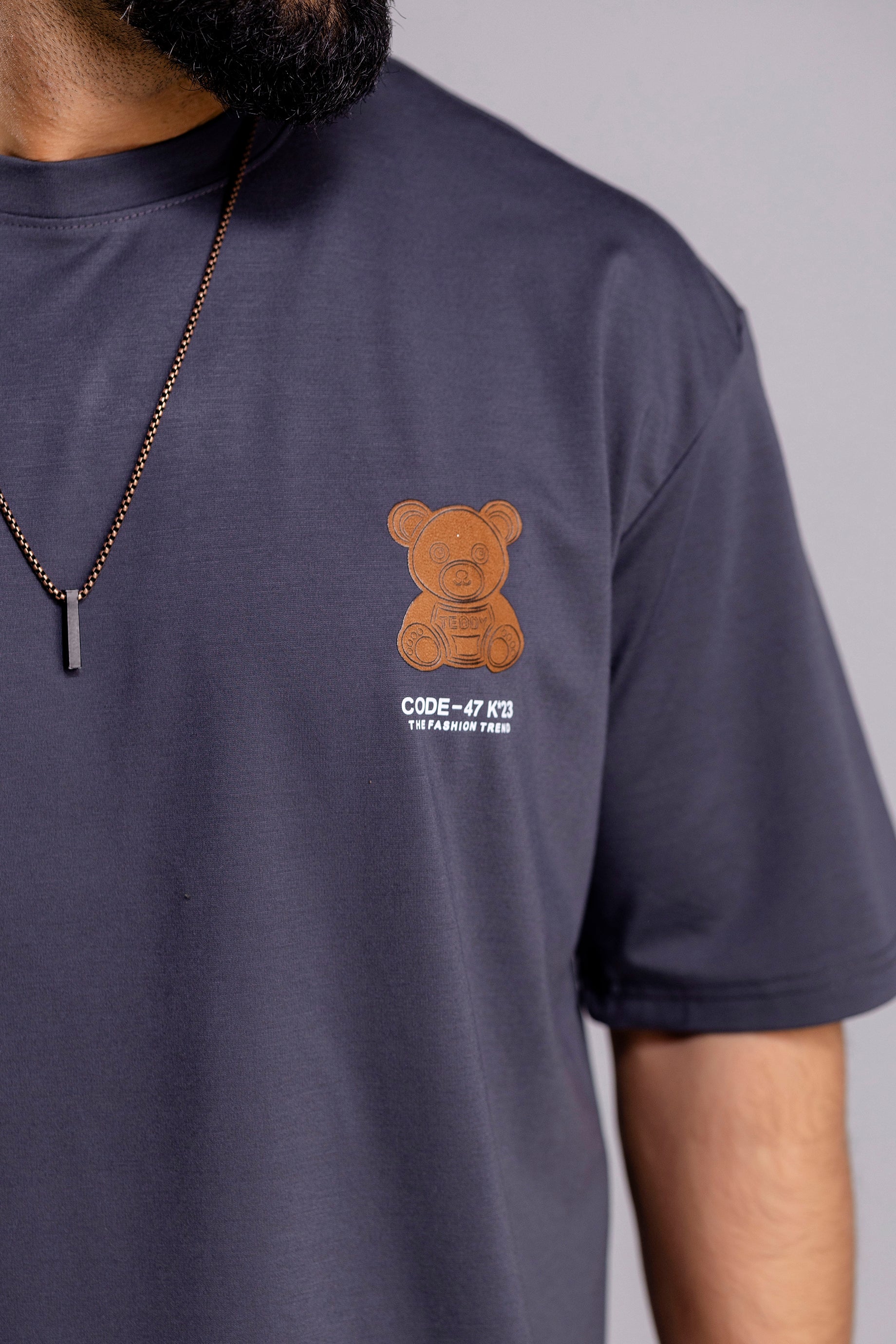Oversized T-Shirts : Teddy Bear Print