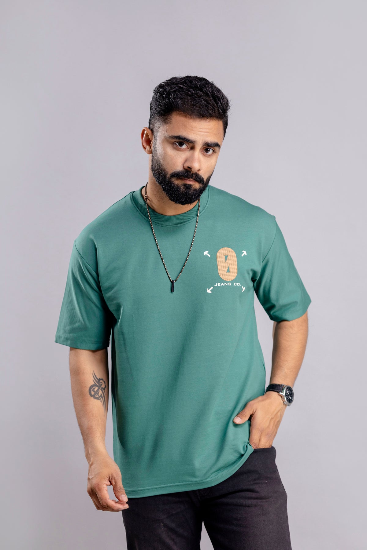 Oversized T-Shirts: Numeric Design
