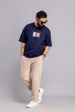 Oversized T-Shirts : Chest And Back Print